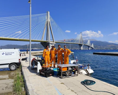 Underwater Repairs for the Rio-Antirrio Bridge